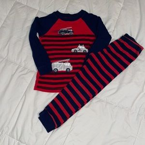 3T rescue vehicle pajamas.